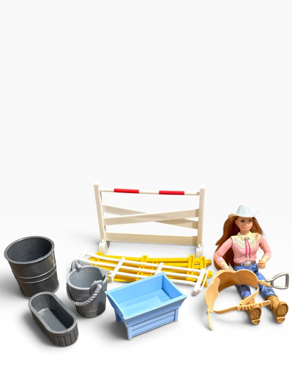 Fisher Price Loving Family Dollhouse Cowgirl Western Set